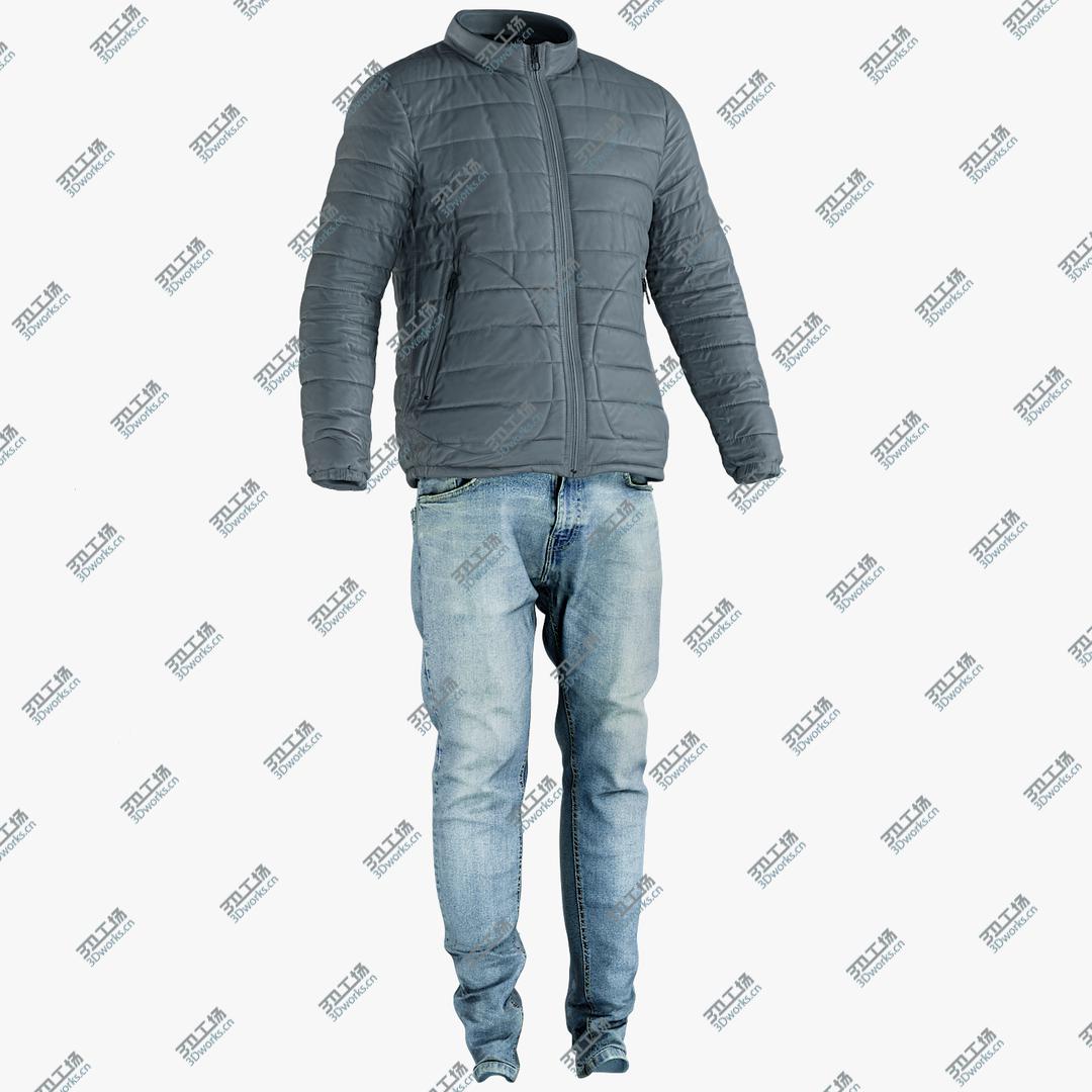 images/goods_img/202104021/3D Men's Down Jacket with Jeans model/1.jpg